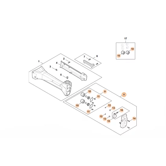 STIHL  Wspornik FA09 790 7601